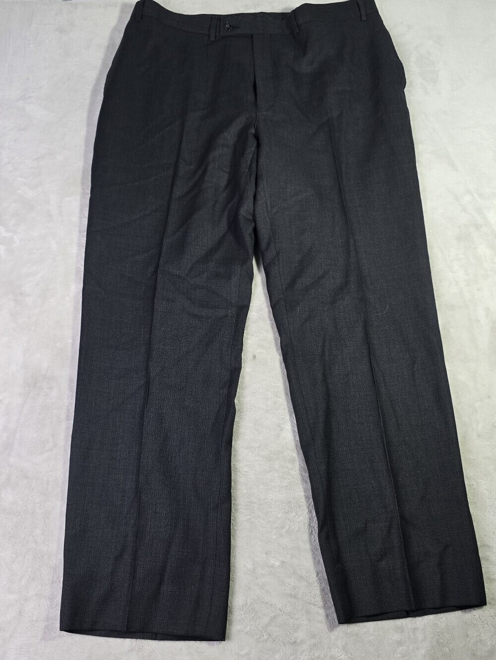 Calvin Klein 2-Piece Suit Mens 46 Long Pants 38x30 Gray Blazer Slacks - Picture 10 of 16